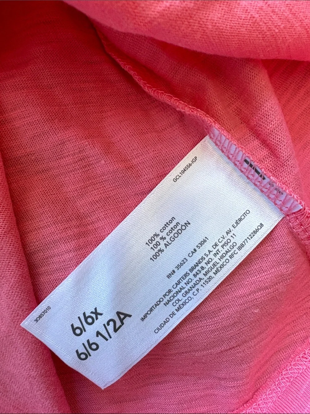 NWT Carter’s two piece set size 6/6x